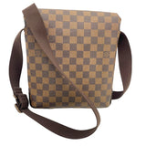 ルイ・ヴィトン LOUIS VUITTON ブルックリンPM N51210 ブラウン ダミエ ユニセックス ショルダーバッグ