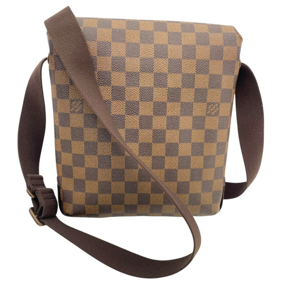 ルイ・ヴィトン LOUIS VUITTON ブルックリンPM N51210 ブラウン ダミエ ユニセックス ショルダーバッグ
