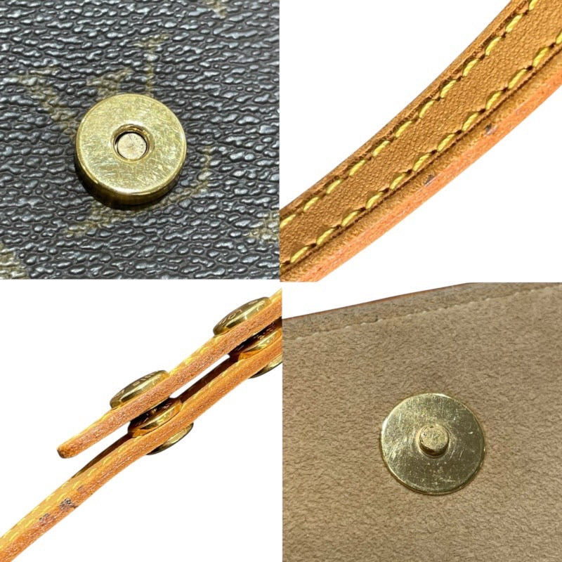 ルイ・ヴィトン LOUIS VUITTON ポシェット・ツインGM M51852 ブラウン モノグラム レディース ショルダーバッグ