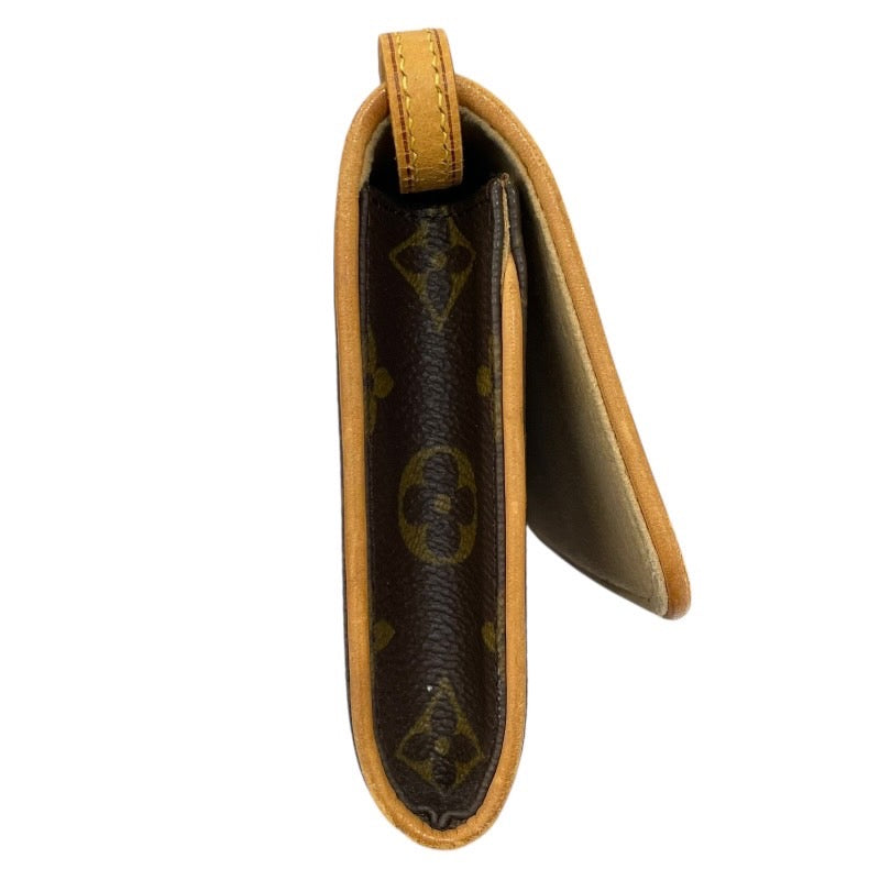 ルイ・ヴィトン LOUIS VUITTON ポシェット・ツインGM M51852 ブラウン モノグラム レディース ショルダーバッグ