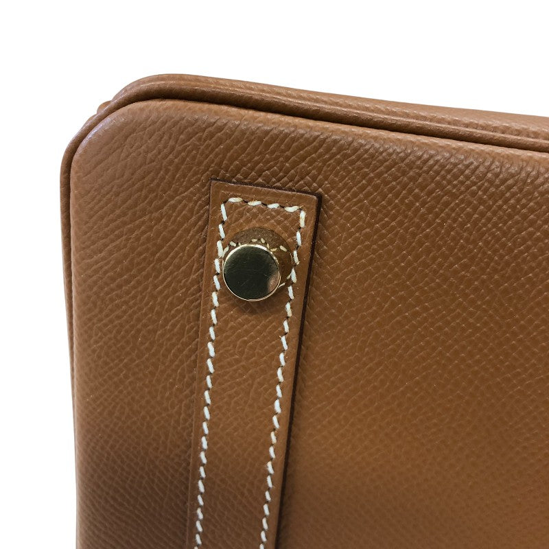 エルメス HERMES バーキン30 Y刻印　(2020年製) ゴールド ゴールド金具 ヴォーエプソン レディース ハンドバッグ