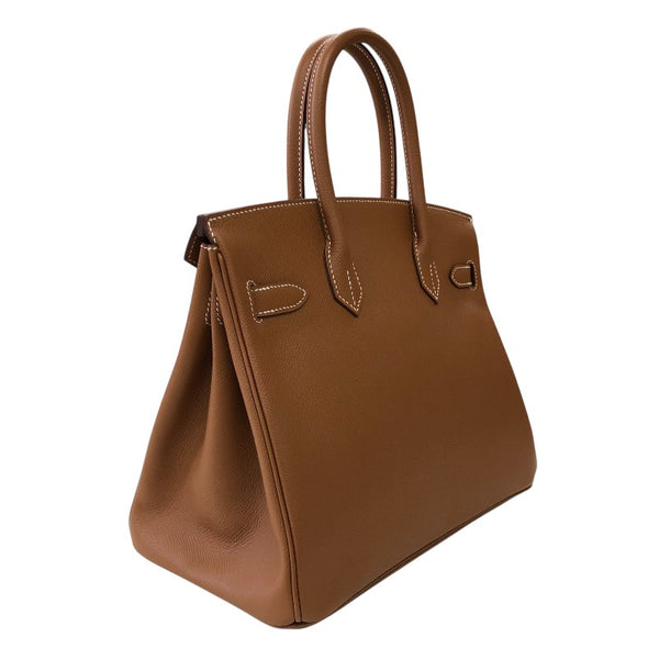エルメス HERMES バーキン30 Y刻印　(2020年製) ゴールド ゴールド金具 ヴォーエプソン レディース ハンドバッグ