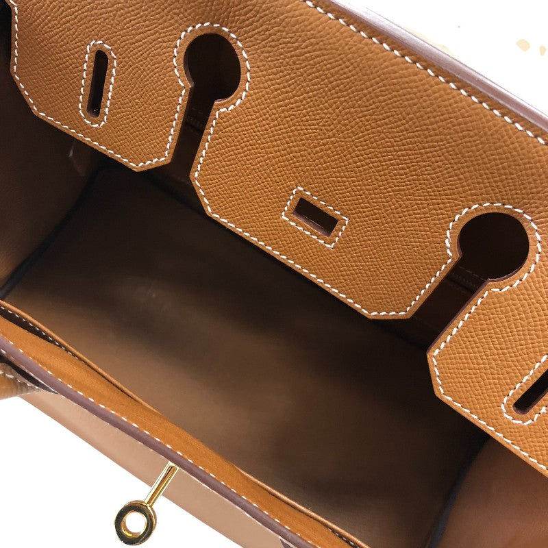 エルメス HERMES バーキン30 Y刻印　(2020年製) ゴールド ゴールド金具 ヴォーエプソン レディース ハンドバッグ