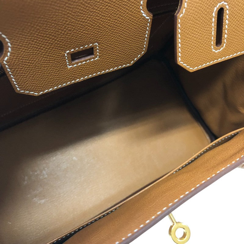 エルメス HERMES バーキン30 Y刻印　(2020年製) ゴールド ゴールド金具 ヴォーエプソン レディース ハンドバッグ