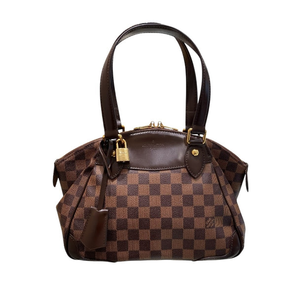ルイ・ヴィトン LOUIS VUITTON ヴェローナPM N41117 ブラウン ダミエキャンバス レディース ハンドバッグ