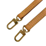 ルイ・ヴィトン LOUIS VUITTON ショルダーストラップ ベージュ ゴールド金具 レザー ユニセックス ショルダーストラップ