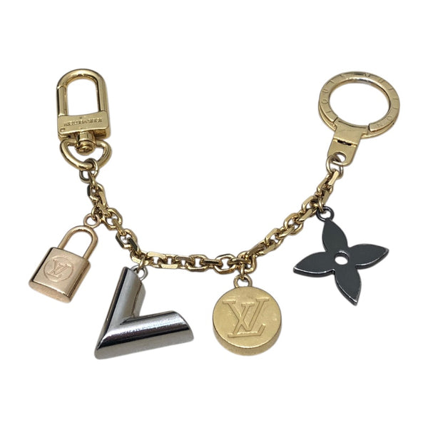 ルイ・ヴィトン LOUIS VUITTON チェーン・カレイドV M67379 ゴールド メタル/GP レディース キーホルダー