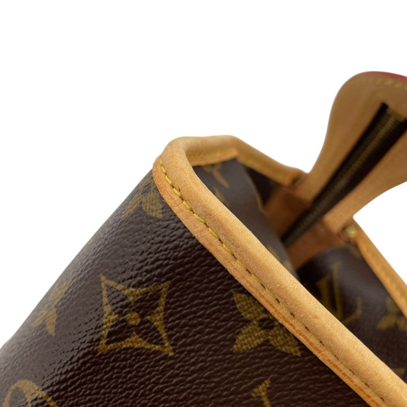ルイ・ヴィトン LOUIS VUITTON ポパンクール M40009 ブラウン モノグラムキャンバス レディース ハンドバッグ