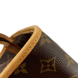 ルイ・ヴィトン LOUIS VUITTON ポパンクール M40009 ブラウン モノグラムキャンバス レディース ハンドバッグ