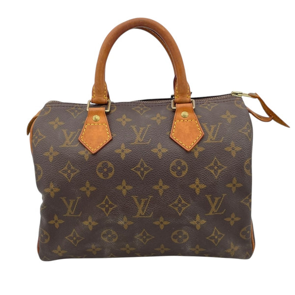 ルイ・ヴィトン LOUIS VUITTON スピーディ25 M41528 ブラウン モノグラム・キャンバス レディース ボストンバッグ