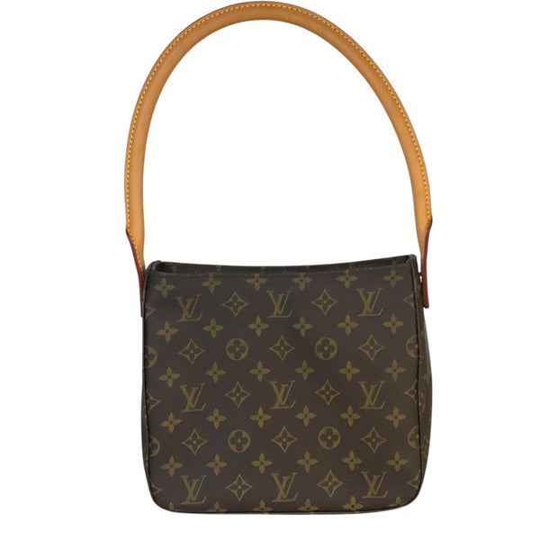 ルイ・ヴィトン LOUIS VUITTON ﾙｰﾋﾟﾝｸﾞMM M51146 ブラウン PVCコーティングキャンバス モノグラムキャンパス レディース トートバッグ