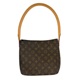 ルイ・ヴィトン LOUIS VUITTON ﾙｰﾋﾟﾝｸﾞMM M51146 ブラウン PVCコーティングキャンバス モノグラムキャンパス レディース トートバッグ