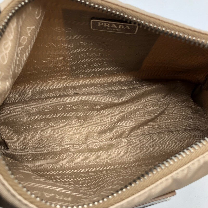 プラダ PRADA Re-Edition2005 バッグ 1BH204 ベージュ×SV金具