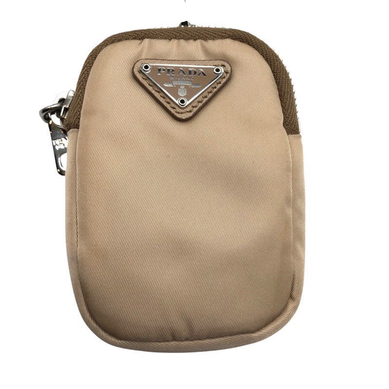 プラダ PRADA Re-Edition2005　バッグ 1BH204 ベージュ×SV金具 ナイロン レディース ショルダーバッグ