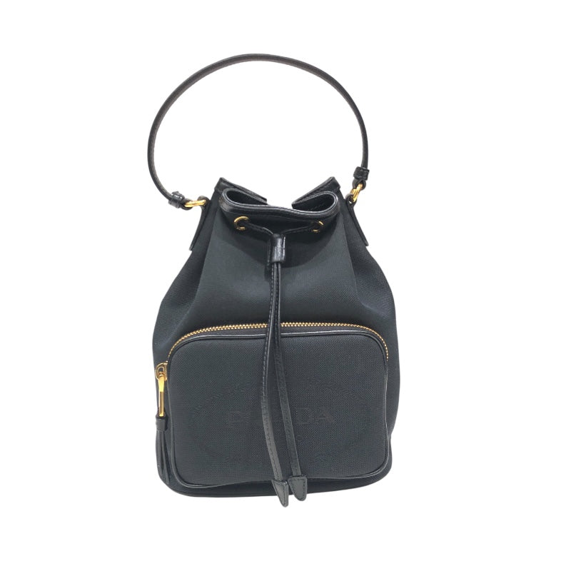 大人気!プラダ PRADA ナイロン デュエット 巾着 バケットバッグ プラダ PRADA デュエットバケットバッグ 1BH038 ブラック