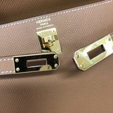 エルメス HERMES ケリー25 外縫い B刻 ゴールド ゴールド金具 エプソン レディース ハンドバッグ