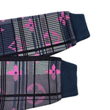 ルイ・ヴィトン LOUIS VUITTON モノグラム柄スウェットシャツ HKY75WZRW ピンク コットン メンズ スウェット