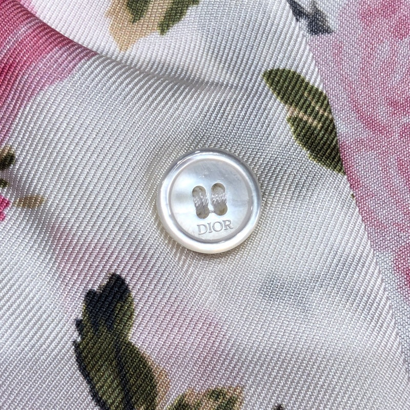 クリスチャン・ディオール Christian Dior フローラル総柄半袖シルク