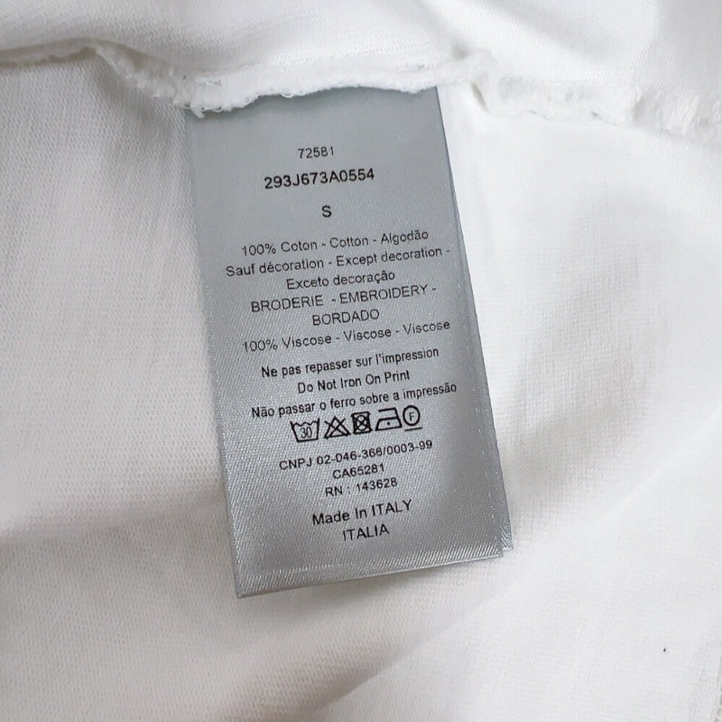 クリスチャン・ディオール Christian Dior フォトプリントＴシャツ　SS 293J673A0554 コットン100％ メンズ 半袖Ｔシャツ