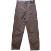 クリスチャン・ディオール Christian Dior オブリーク総柄ダブルニーワークパンツ 183D023AY510 ブラウン コットン メンズ その他ボトムス