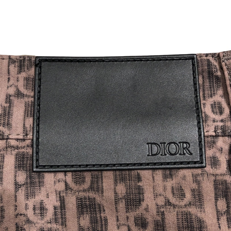 dior クリスチャンディオール　 シルクパンツ 0718018 Christian Dior - クリスチャンディオール 18AW スラックス