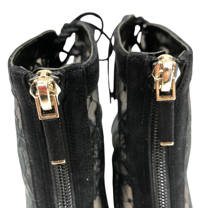 クリスチャン・ディオール Christian Dior Naughtily ヒールショートブーツ KDI850ROY ブラック レディース ブーツ
