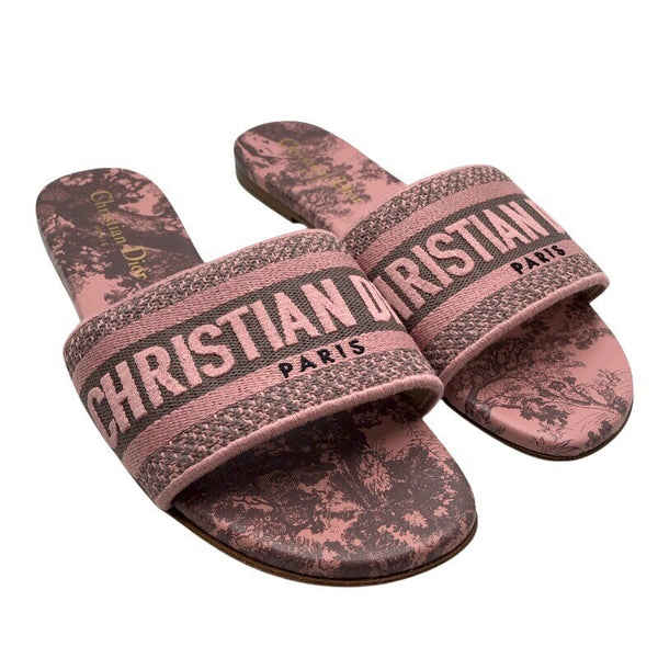 クリスチャン・ディオール Christian Dior Dway　フラットサンダル レディース サンダル