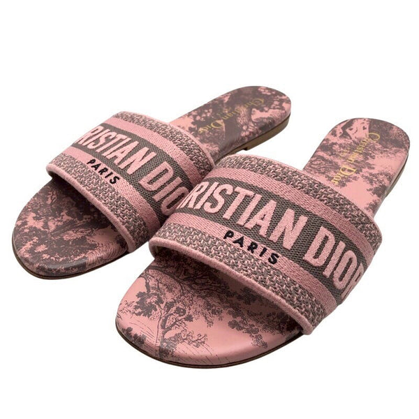 クリスチャン・ディオール Christian Dior Dway　フラットサンダル レディース サンダル