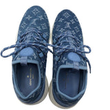 ルイ・ヴィトン LOUIS VUITTON ファストレーンライン　ローカットスニーカー DH80396 モノグラムデニム レディース スニーカー