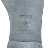 エルメス HERMES オランフラットサンダル ブルー レディース サンダル
