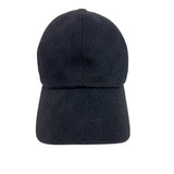 ルイ・ヴィトン LOUIS VUITTON モノグラム柄キャスケット M76584 ブラック　シルバー金具 コットン/ヌメ革 ユニセックス その他ファッション雑貨