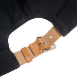 ルイ・ヴィトン LOUIS VUITTON モノグラム柄キャスケット M76584 ブラック　シルバー金具 コットン/ヌメ革 ユニセックス その他ファッション雑貨