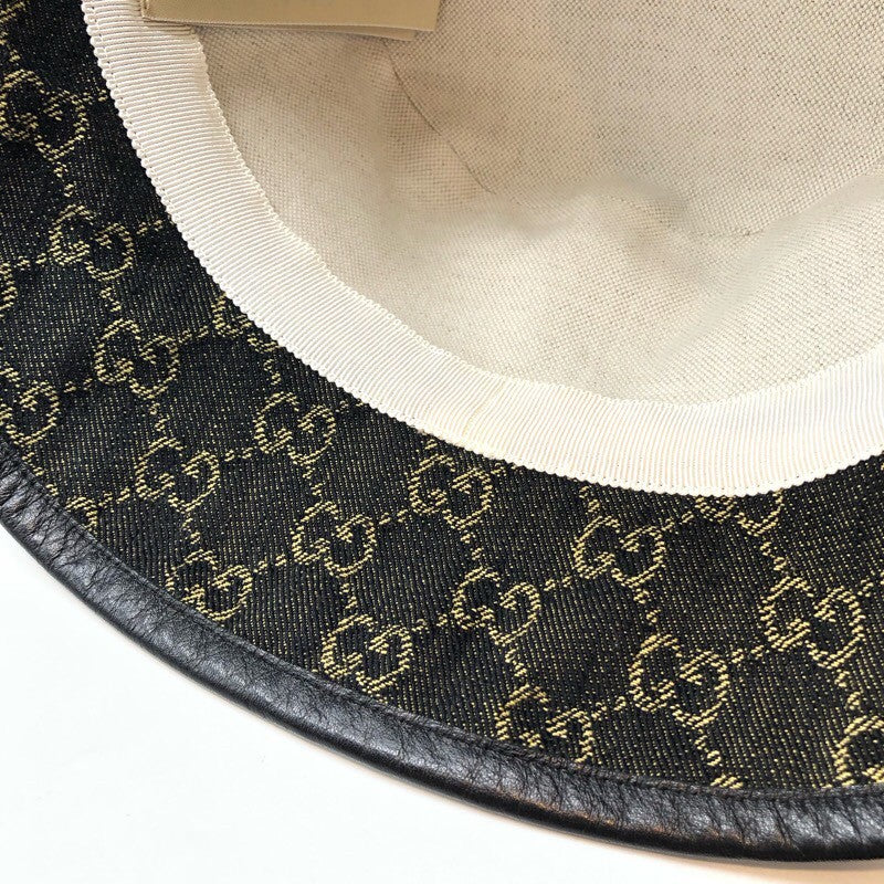 グッチ GUCCI GGデニムバケットハット 576371 デニム コットン ユニセックス その他ファッション雑貨