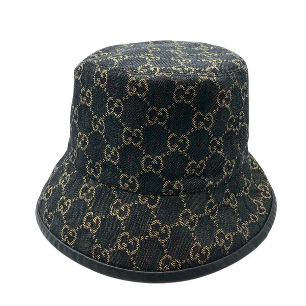 グッチ GUCCI GGデニムバケットハット 576371 デニム コットン ユニセックス その他ファッション雑貨