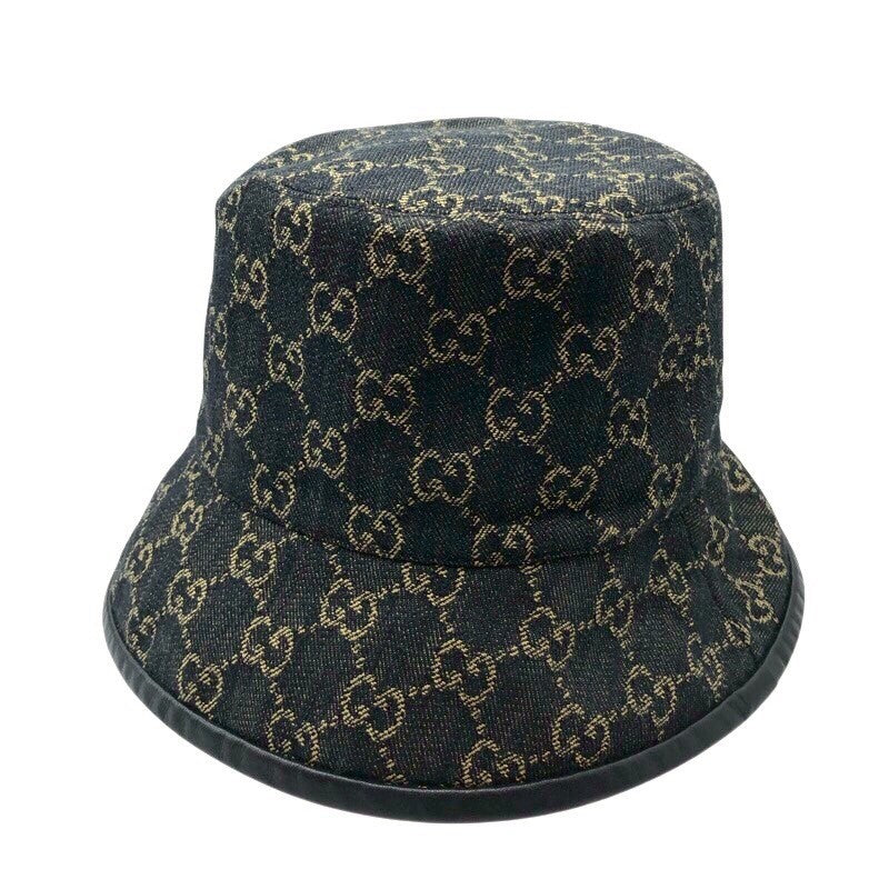 グッチ GUCCI GGデニムバケットハット 576371 デニム コットン ユニセックス その他ファッション雑貨