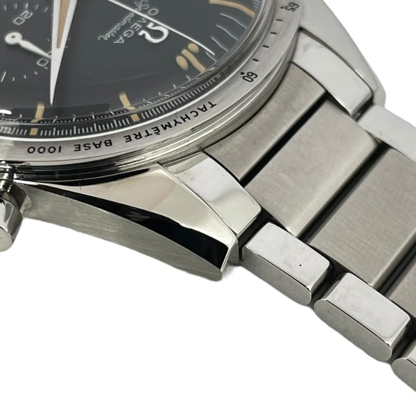 オメガ OMEGA スピードマスター '5﻿7トリロジー クロノグラフ 311.10.39.30.01.001 ブラックトロピカル SS 手巻き メンズ 腕時計