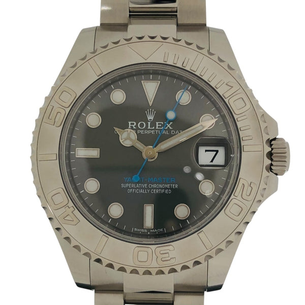 ロレックス ROLEX ヨットマスター37 268622 SS/Pt メンズ 腕時計