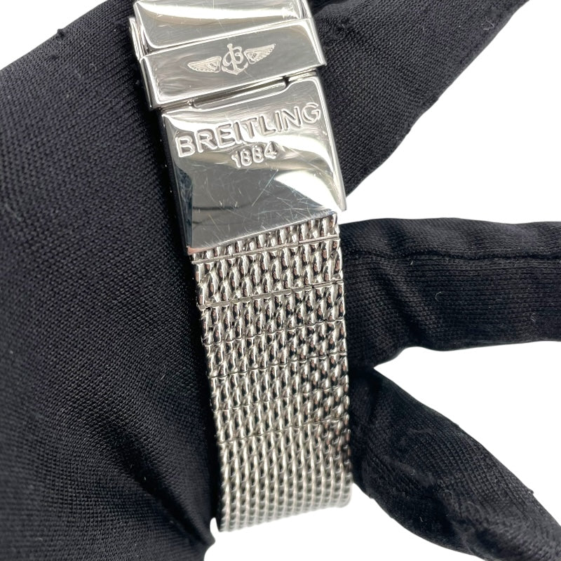 ブライトリング BREITLING ブライトリング トランスオーシャン クロノグラフ AB0152 ホワイト SS 自動巻き メンズ 腕時計