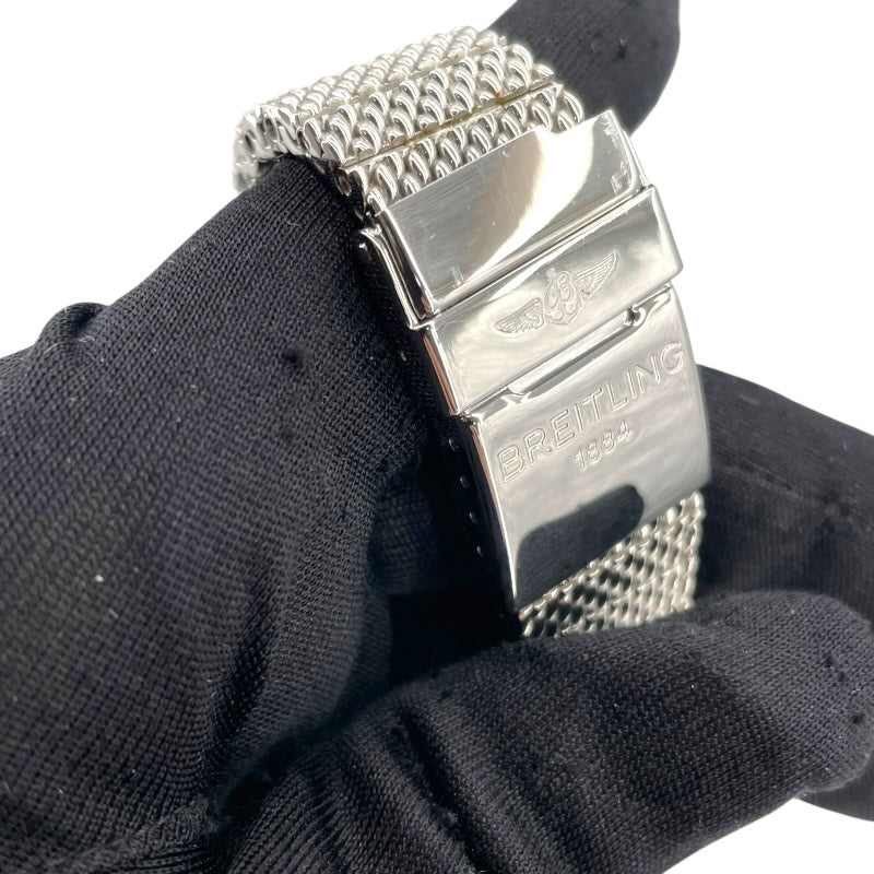 ブライトリング BREITLING ブライトリング トランスオーシャン クロノグラフ AB0152 ホワイト SS 自動巻き メンズ 腕時計