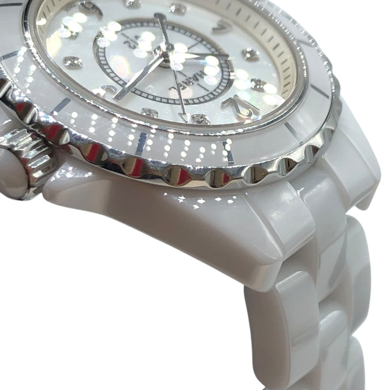 シャネル CHANEL J12 29MM ホワイトシェル H2570 ホワイト