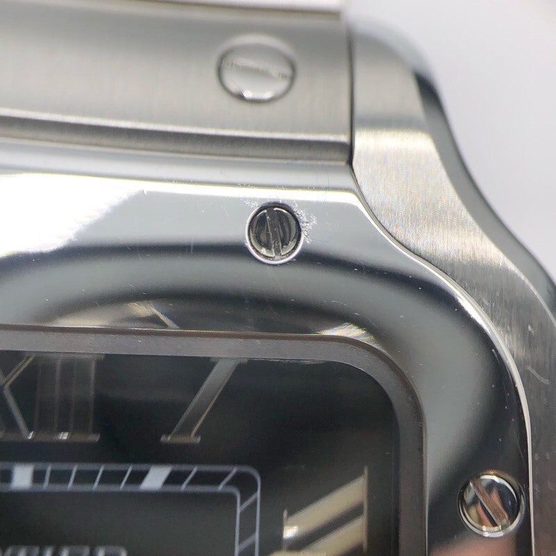 カルティエ Cartier サントスドゥカルティエMM WSSA0063 SSステンレススチール ユニセックス 腕時計