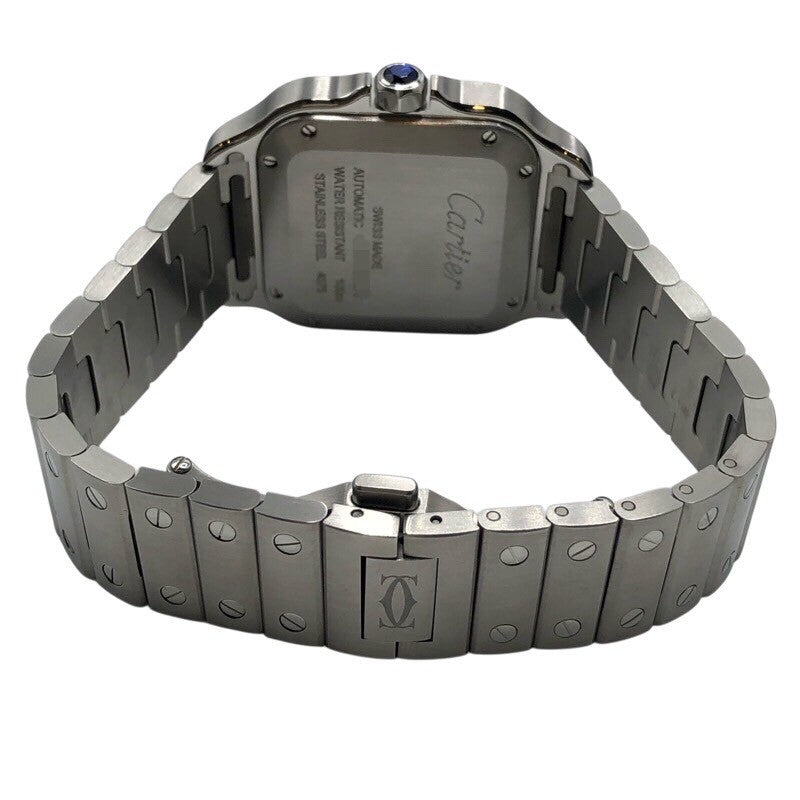 カルティエ Cartier サントスドゥカルティエMM WSSA0063 SSステンレススチール ユニセックス 腕時計