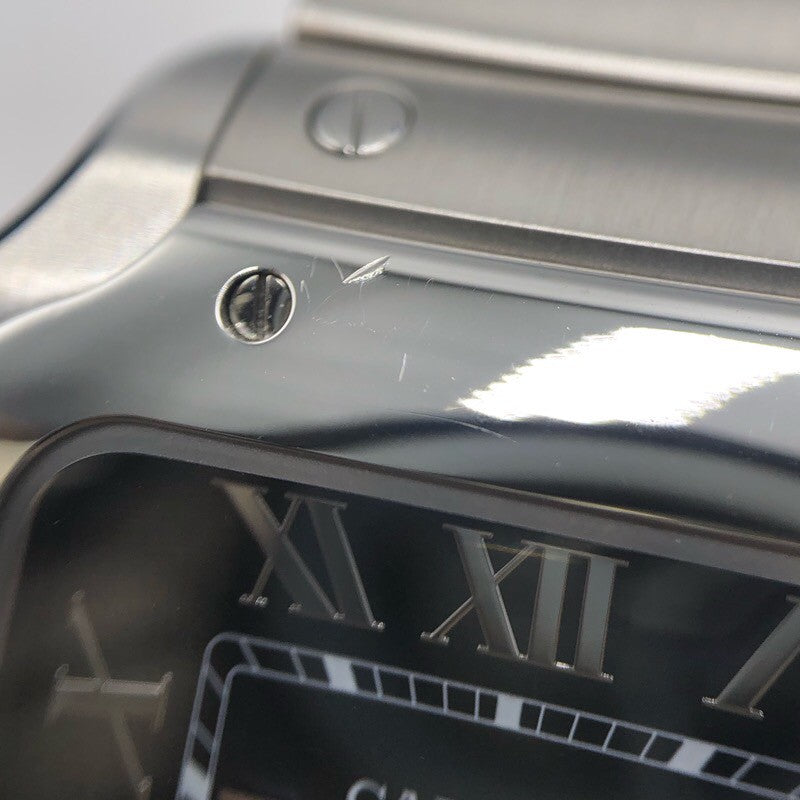 カルティエ Cartier サントスドゥカルティエMM WSSA0063 SSステンレススチール ユニセックス 腕時計