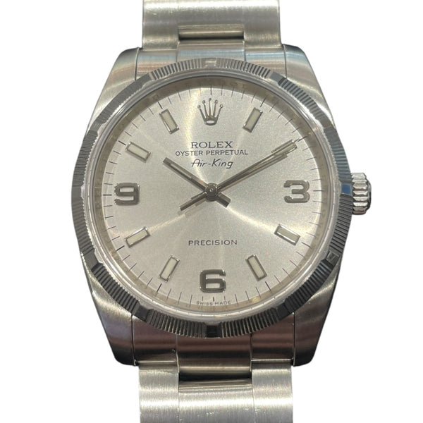 ロレックス ROLEX エアキング 114210 ステンレススチール 自動巻き ユニセックス 腕時計