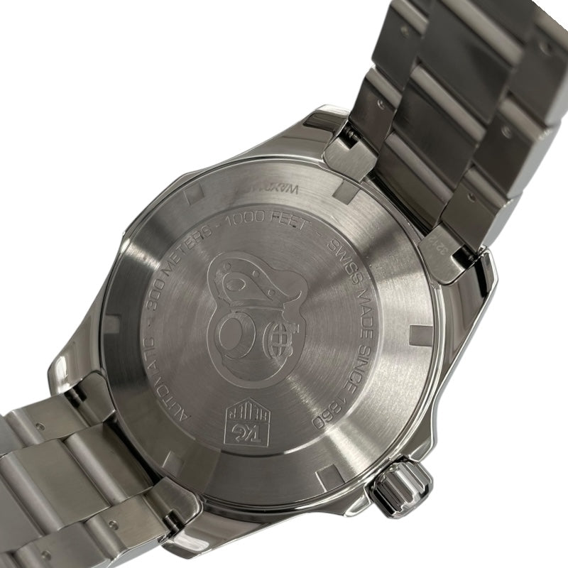 タグ・ホイヤー TAG HEUER アクアレーサー キャリバー5 300M WAY211C-1 ブルー SS メンズ 腕時計