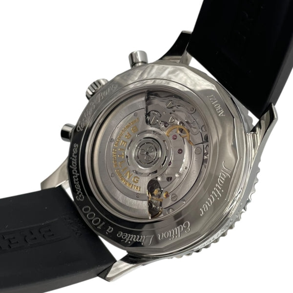 ブライトリング BREITLING ナビタイマー 01 AB01271A/F570 グレー SS/ラバー 自動巻き メンズ 腕時計