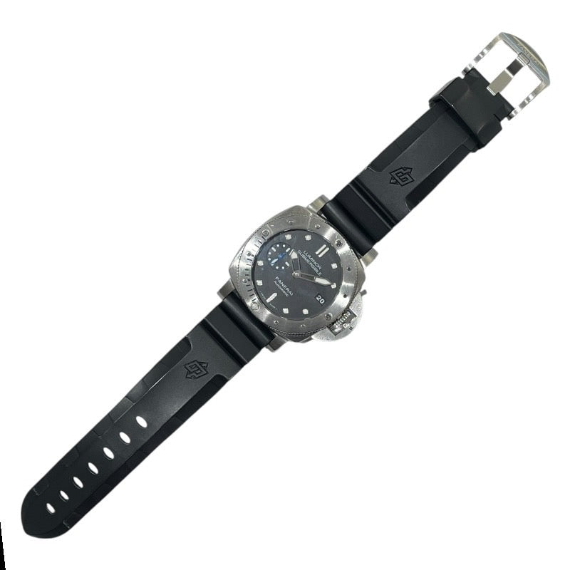 パネライ PANERAI ルミノール1950 サブマーシブル 3デイズ アッチャイオ PAM00682 ブラック SS 自動巻き メンズ 腕時計