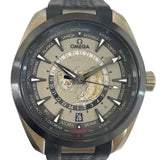 オメガ OMEGA シーマスターアクアテラ GMT ワールドタイマー 220.92.43.22.99.001 チタン メンズ 腕時計