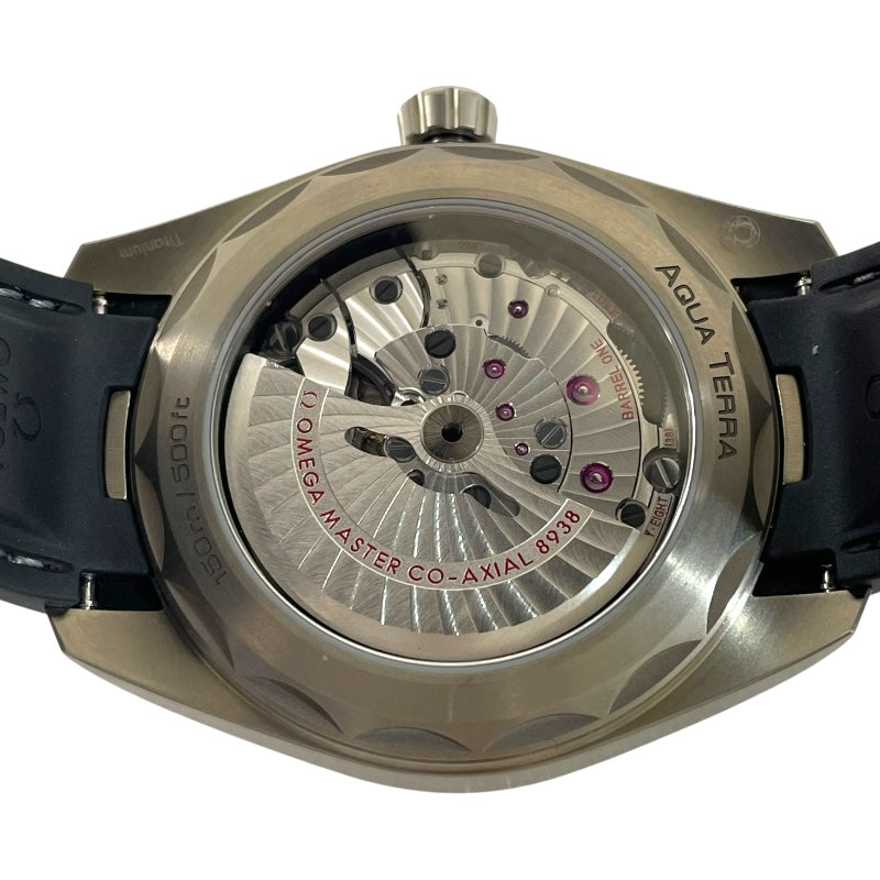 オメガ OMEGA シーマスターアクアテラ GMT ワールドタイマー 220.92.43.22.99.001 チタン メンズ 腕時計