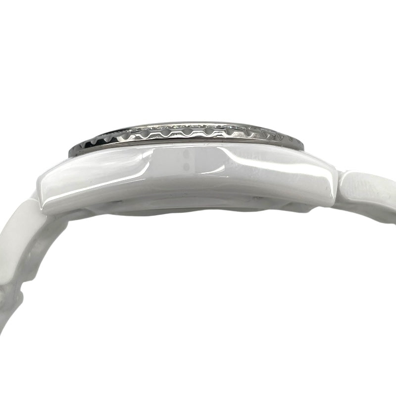 シャネル CHANEL J12 33MM H10473 ホワイト セラミック 自動巻き レディース 腕時計